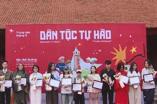 40 tác phẩm hội họa kể chuyện Việt Nam tự hào