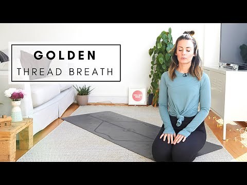 GOLDEN THREAD BREATH | CALMING GOLDEN THREAD BREATHING TECHNIQUE | HMFYOGA