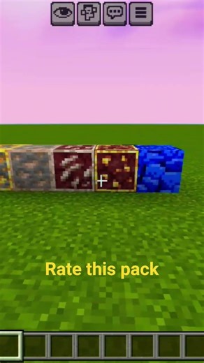my minecraft texture pack bedrock edition #minecraft #texture #fun #ideas