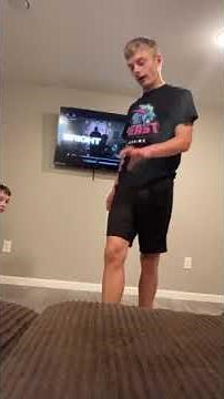 Me and my brother wrestling