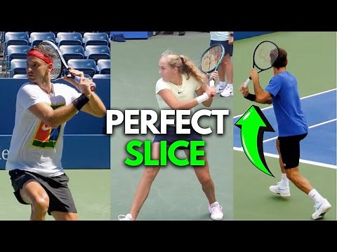 Perfect Backhand Slice in 3 Steps - Perfect Tennis (Episode 8)