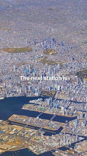 Explore Tokyo with Google Earth Studio