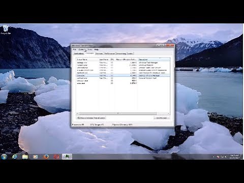 Windows 7 Task Manager Not Showing Tabs FIX