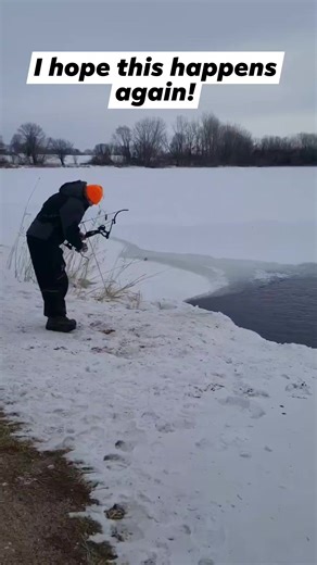 3.4M views · 7.3K reactions | Bow icefishing! #bow #bowfishing #fishing #fish #carp #carpfishing #ice #icefishing #archery #outdoors #outdoorliving #getoutside | TUT Outdoors | Facebook