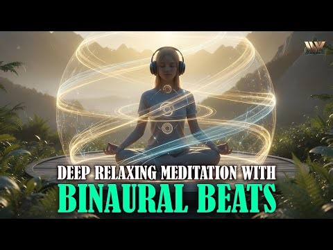Deep Relaxing Meditation With Binaural Beats | Stress Relief & Inner Peace | Mediational Music