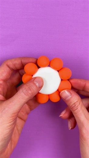 Perfect Clay Flower Gift to Give to Your Friend 🌷 #DIY #ArtForKids #Craft
