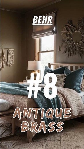 12 Warm Light Brown Paint Colors for a Cozy Home #paintcolors #homedecor