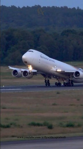 ✈️ Amazing B747 UPS Takeoff from Cologne Airport