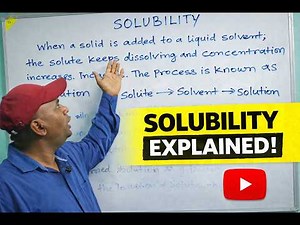 What is Solubility? | Full Concept with Examples