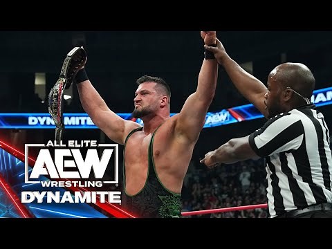 Wardlow has recaptured the TNT Championship from Powerhouse Hobbs | AEW Dynamite 4/19/23