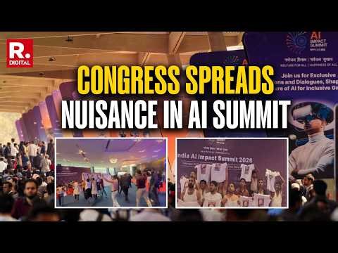 BREAKING LIVE: Delhi Police Detain 9-10, QR Code Entry Under Scan | AI Summit Protest