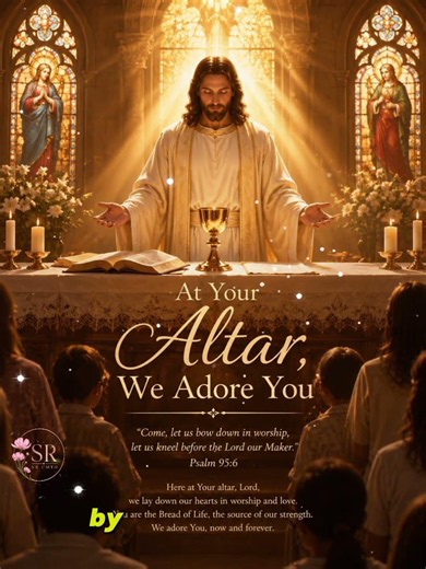 At Your Altar, We Adore You | Chorus | Original Composition by SR.CMTH