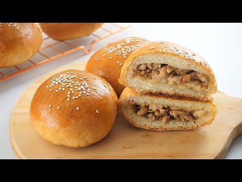 Fluffy Chicken Buns and Milk Bread Recipe
