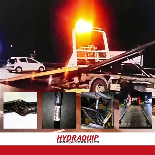 𝗢𝘂𝘁 𝗼𝗳 𝗛𝗼𝘂𝗿𝘀 𝗥𝗲𝗰𝗼𝘃𝗲𝗿𝘆 𝗶𝗻 𝗡𝗼𝗿𝗳𝗼𝗹𝗸 Our engineer attended a recovery vehicle last night after a hydraulic hose failed while the customer was carrying out a recovery. As the flatbed was being retracted into position, it came to a sudden halt, a failed hose had split, putting the vehicle out of action at a critical time. Our local engineer, Craig, assessed the fault, manufactured a replacement hose, and completed a first‑time fix. The video shows the functionality test carr
