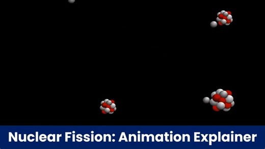 2.1K views · 59 reactions | Nuclear Fission Reaction Explained with Animation | How Atomic Energy Works | Fadhel Mahdi | Facebook