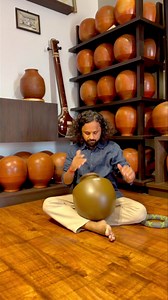 Music knows no borders! A handmade clay instrument inspired by the Ghatam gifted by a wonderful maker Arash from doyek , Iran. #Ghatam #Iran #India #Udu #Doyek #GhatamUdupa | Ghatam Giridhar Udupa