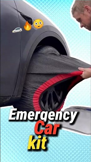 Genius Snow Socks for Cars – Drive Safe This Winter 🚗❄️ #shorts