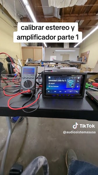 como calibrar tu estereo y amplificador parte 1 #audio #calibracion #e...