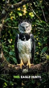 This Eagle Hunts Without moving.. #shorts #usawildlife #harpyeagle #naturefactlyua