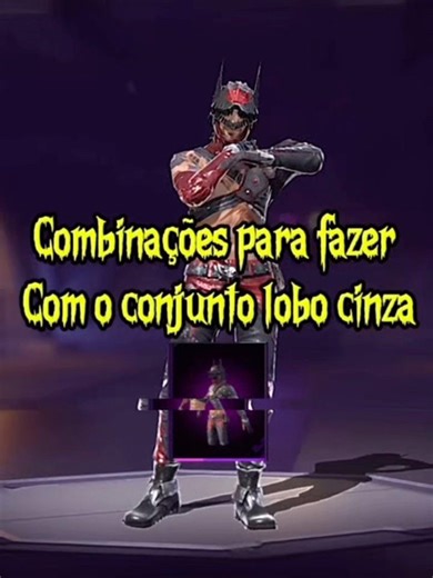 Combinações para fazer com o conjunto lobo cinza #edits