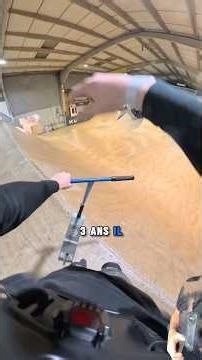 POV: TRICK FAILURE 💀 Come on, subscribe! #insta360x5 #freestylescooter @insta360 #skatepark