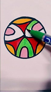 Rangoli 🌈🎨#shorts #viral #trending#youtubeshorts #youtube #youtuber#art #drawing #rangoli#colors🙏👍❤️