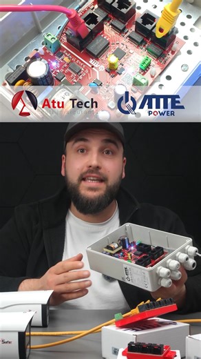Atu Tech on Instagram: "🔌 Alimentare PoE sigură, chiar și în exterior! Switch-ul PoE Atte Power IPB-5-10A-M2 este soluția ideală pentru alimentarea și conectarea camerelor IP în medii solicitante și nu numai. Conceput pentru diferite tipuri de instalații, oferă protecție avansată și control eficient al alimentării. ⚡ Descoperă aici: https://www.a2t.ro/routere-si-switch-uri/switch-poe-atte-power-ipb-5-10a-m2-5-porturi-poe-1-port-uplink-55vdc-90w-ip56.html?utm_source=facebook&utm_medium=reel&utm_