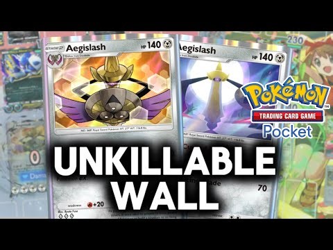 AEGISLASH CRUSHES THE META! - Pokemon Pocket Deck Build