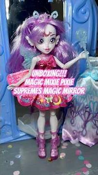 Unboxing! Magic Mixie Pixie Supremes Magic Mirror #magicmixies #magicmirror #asmr #unboxing