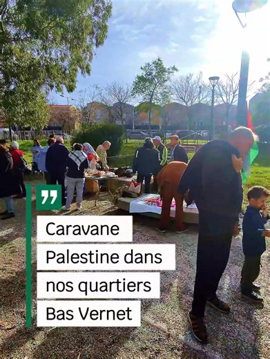 Caravane Palestine dans nos quartiers — Bas-Vernet, Perpignan Ce samedi 29 novembre, Journée internationale de solidarité avec le peuple palestinien, nous avons organisé une grande après-midi culturelle, joyeuse et solidaire au cœur du Bas-Vernet, dans le cadre de la Caravane Palestine dans nos quartiers. Les enfants du quartier ont été au centre du monde pendant quelques heures. 🎨 Atelier dessin De nombreux enfants ont dessiné sans discontinuer. Leurs œuvres seront scannées puis exposées dans