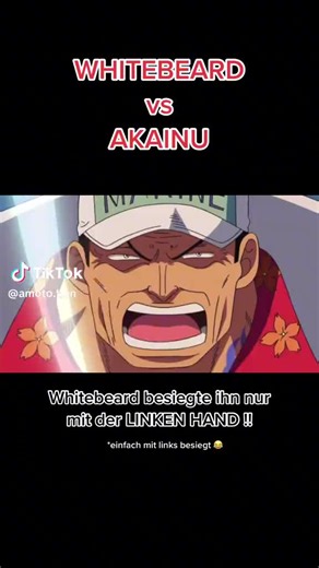 Whitebeard vs AKAINU #onepiece #anime #marineford #whitebeard #akainu #viral