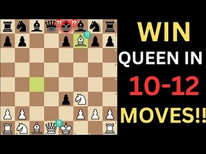 5 Insane Chess traps to win your opponents queen easily!!!!