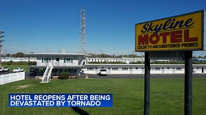 Rajan Patel, family reopen Skyline Motel after business destroyed by McCook, Illinois tornado in 2023