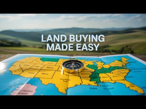 How to buy land in the US - easy method