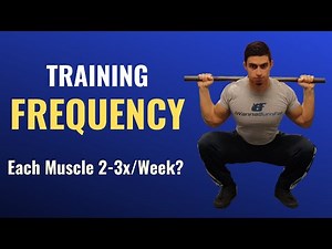Training Frequency Science | How Often To Train Each Muscle?