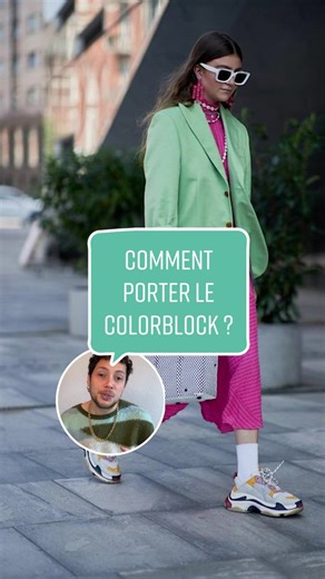 Comment maîtriser le colorblock en mode