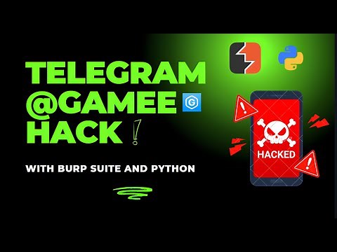 Telegram @Gamee games score hack with burp suite and python | ‪@itspyguru‬
