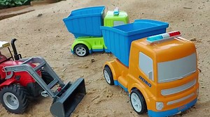 Tipper Truck, Tools, Tractor, Excavator, Toys for kids | Kids Toy TV