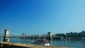 Army Air Forces Fighter Jets Action On Military Parade / hungarian Parliament