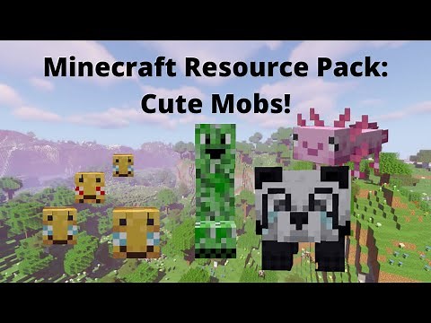 Cute Mobs: A Minecraft Resource Pack