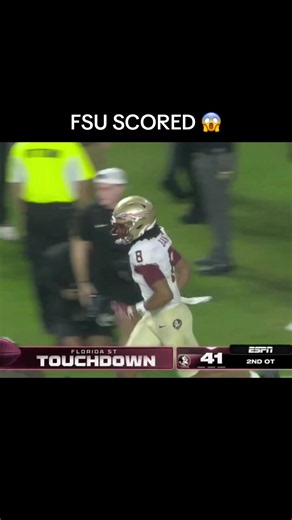 What we think about this? 👀 #fsu #miami #college #football (via ESPN) | fsu vs miami game