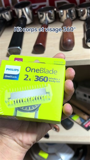 Kit Lames Corps et Visage 360° - Philips OneBlade