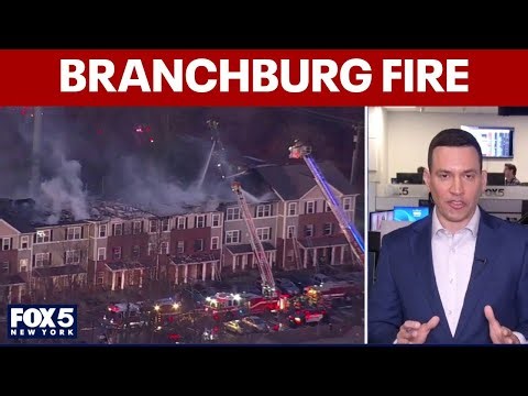 Branchburg, NJ fire tears through housing complex