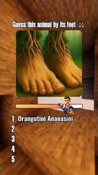 Guess the Character Just from Their Foot! 🦶😱 Cartoon Challenge for True Fans!
