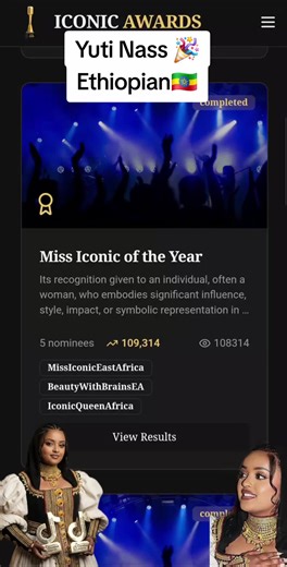 #iconicawards2025 #yutinasss #fyp | yuti nass iconic awards 2025 east africa