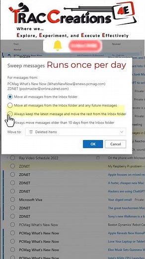 Move Emails to Folders AUTOMATICALLY with 4 Predefined Rules