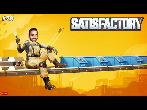 Building the ULTIMATE Factory in Satisfactory 🔥 LIVE | Day 20