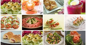 20 idee per ANTIPASTI da fare con solo 3 ingredienti