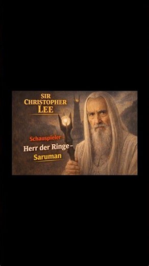 Christopher Lee 🌋Death and Legacy #shorts #lordoftherings #saruman #isengard #mordor #urukhai
