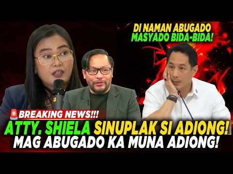 BUTATA SI ADIONG KAY ATTY SHIELA! PAGKATAPOS NI LUISTRO SI ANDIONG NAMAN!